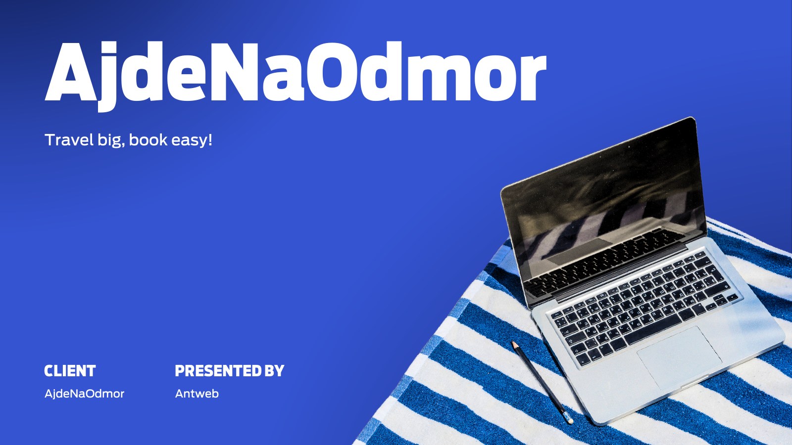 AjdeNaOdmor brand development case study cover